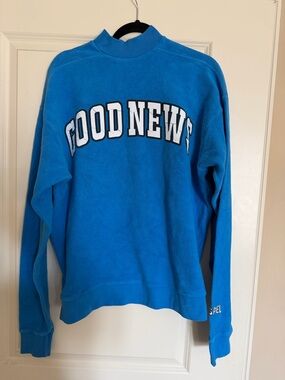 Justin Bieber Good News Simple Gospel Crewneck Sweatshirt